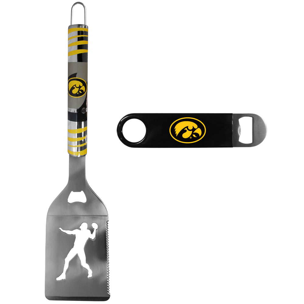 Iowa Hawkeyes Tailgater Spatula w/Bottle Opener - Iowa Hawkeyes