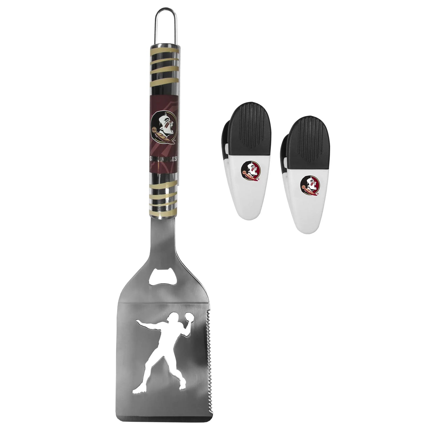 Florida St. Seminoles Tailgater Spatula w/Chip Clips - Florida St. Seminoles - Flyclothing LLC