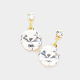 Genuine Crystal Drop Earrings - Madeline Love - Flyclothing LLC