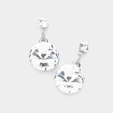 Genuine Crystal Drop Earrings - Madeline Love - Flyclothing LLC
