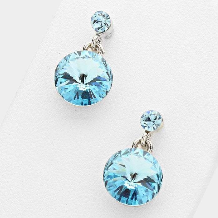 Genuine Crystal Drop Earrings - Madeline Love - Flyclothing LLC