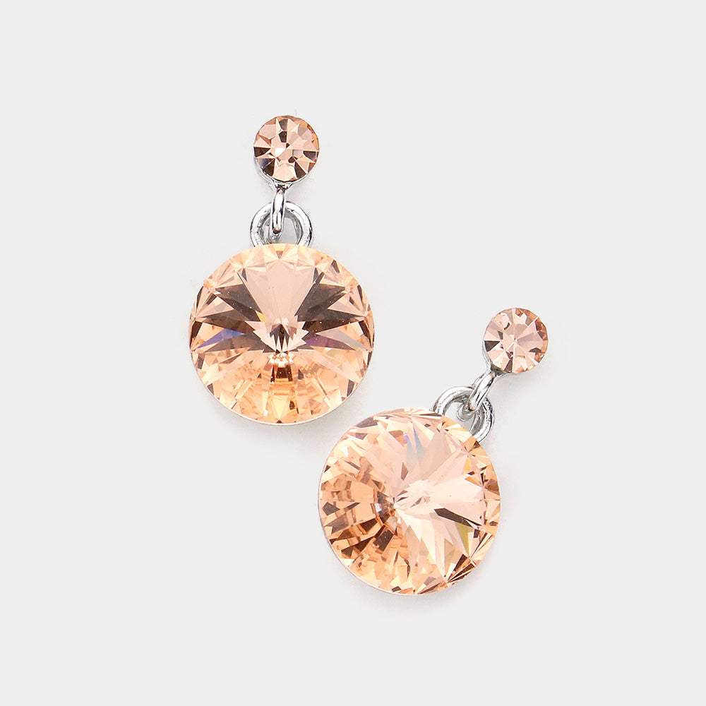 Genuine Crystal Drop Earrings - Madeline Love - Flyclothing LLC