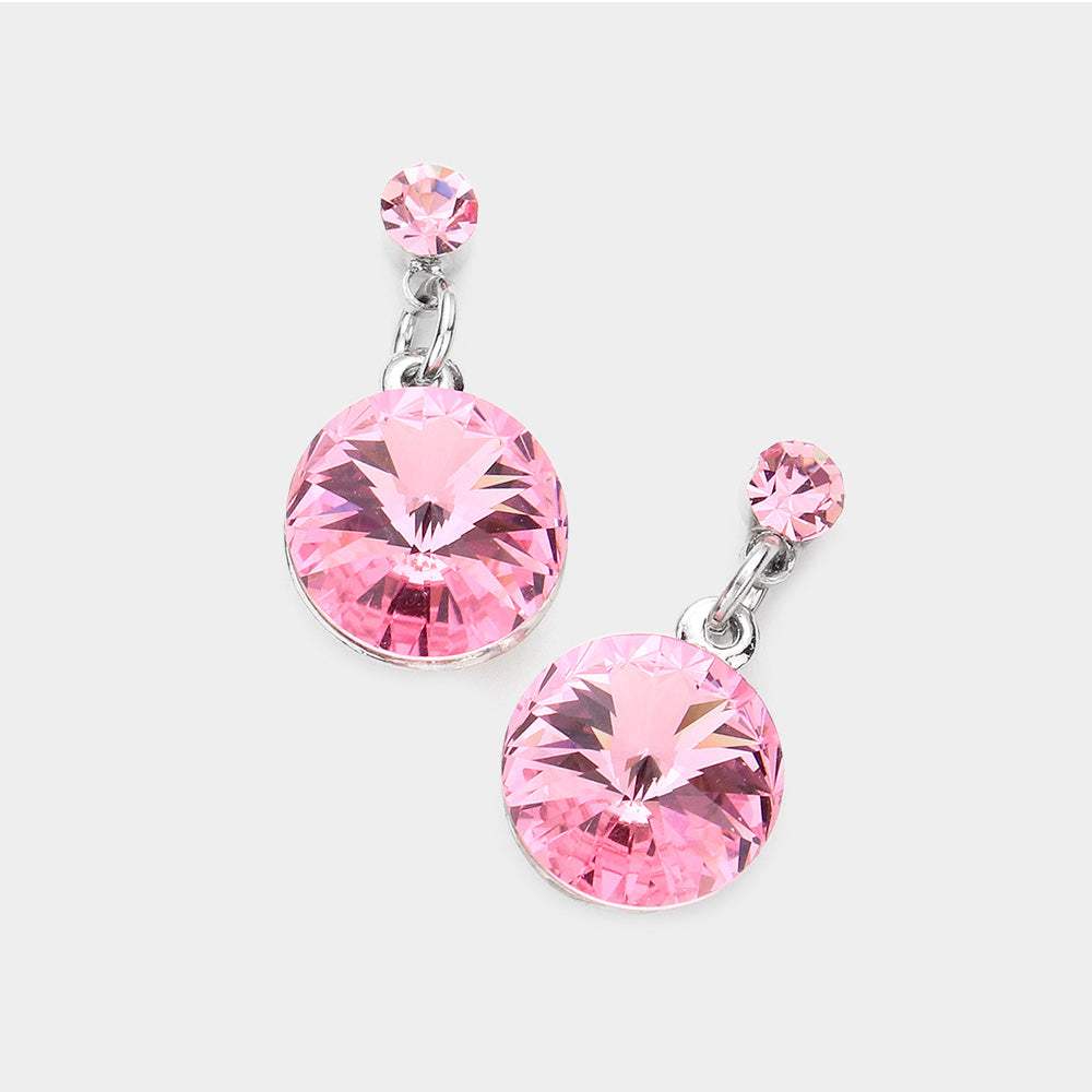 Genuine Crystal Drop Earrings - Madeline Love - Flyclothing LLC