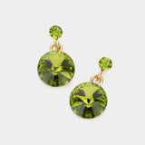 Genuine Crystal Drop Earrings - Madeline Love - Flyclothing LLC