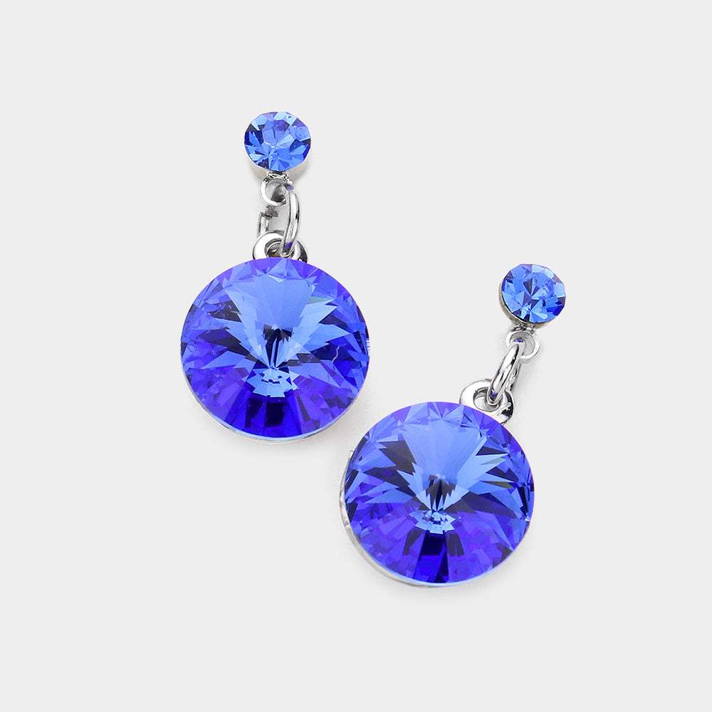 Genuine Crystal Drop Earrings - Madeline Love - Flyclothing LLC