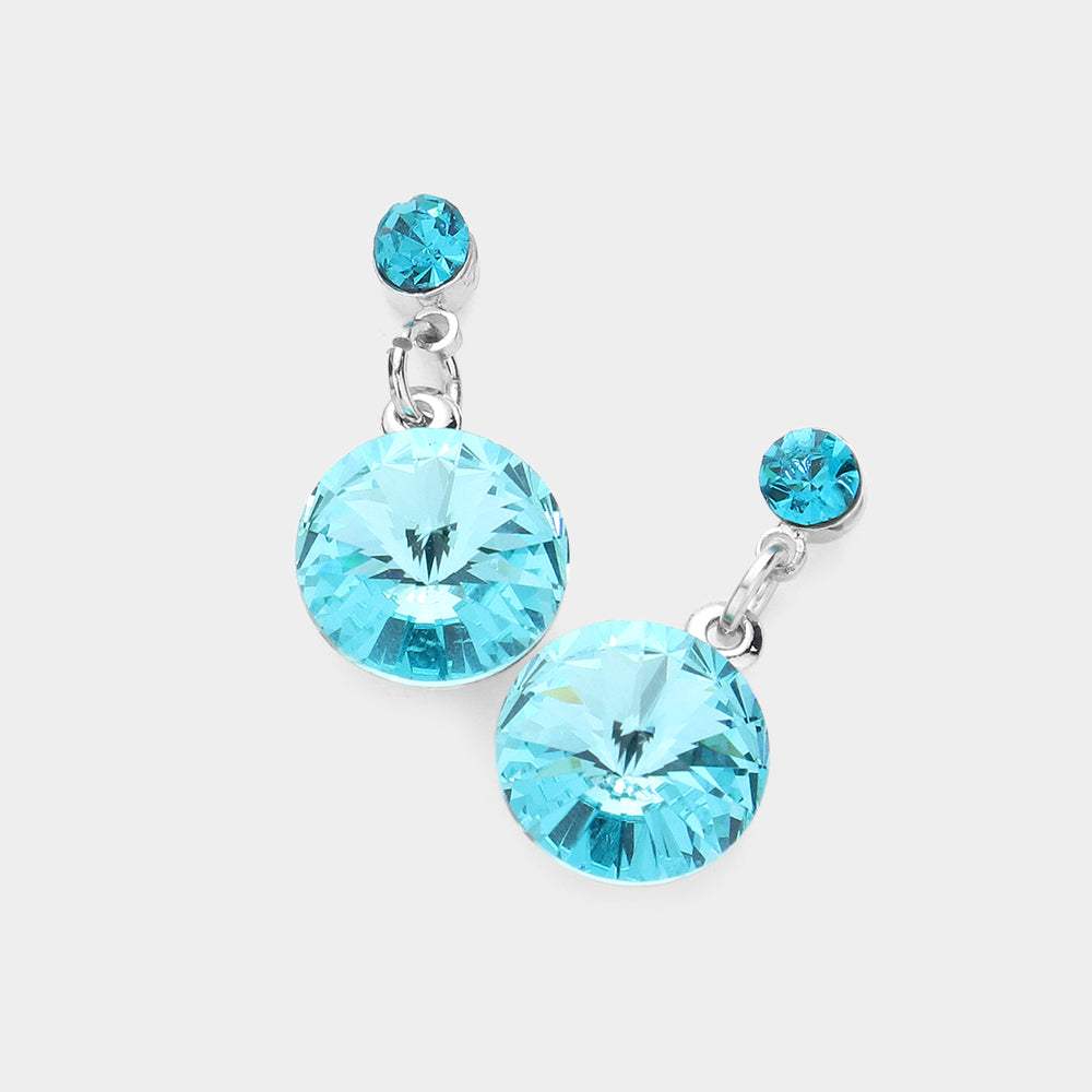Genuine Crystal Drop Earrings - Madeline Love - Flyclothing LLC
