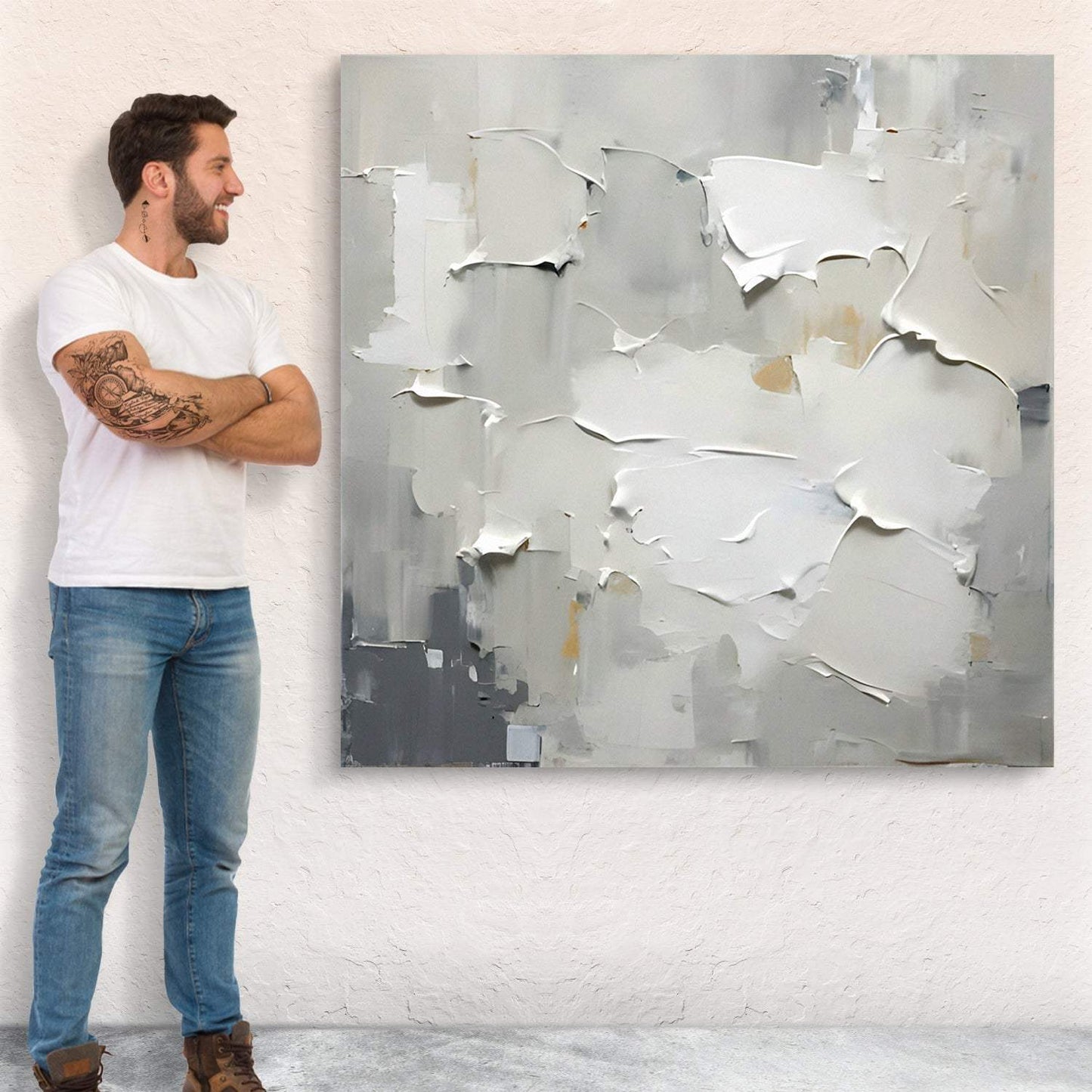 Canvas Print: "Cream Field" - Tailored Canvases - Flyclothing LLC