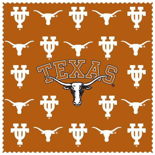 Texas Longhorns Microfiber Cleaning Cloth - Texas Longhorns - Flyclothing LLC