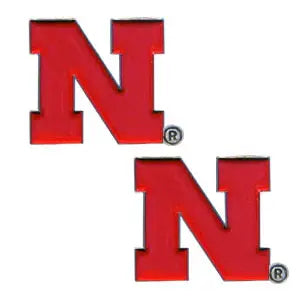 Nebraska Cornhuskers Stud Earrings - Nebraska Cornhuskers - Flyclothing LLC