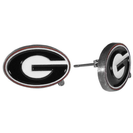 Georgia Bulldogs Stud Earrings - Georgia Bulldogs - Flyclothing LLC