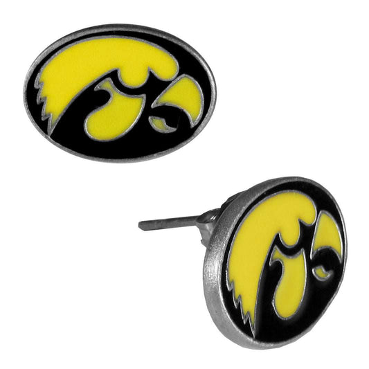 Iowa Hawkeyes Stud Earrings - Iowa Hawkeyes - Flyclothing LLC