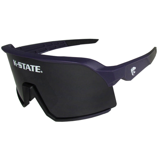 Kansas St. Wildcats Navigator Shield Sunglasses - Kansas St. Wildcats