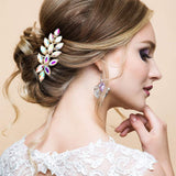 Marquise Stone Cluster Vine Hair Comb - Madeline Love - Flyclothing LLC