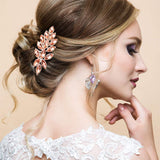 Marquise Stone Cluster Vine Hair Comb - Madeline Love - Flyclothing LLC