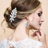 Marquise Stone Cluster Vine Hair Comb - Madeline Love - Flyclothing LLC
