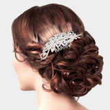 Rhinestone Sprout Hair Comb - Madeline Love - Flyclothing LLC