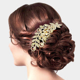 Rhinestone Sprout Hair Comb - Madeline Love - Flyclothing LLC