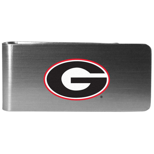 Georgia Bulldogs Steel Money Clip Logo - Georgia Bulldogs - Flyclothing LLC
