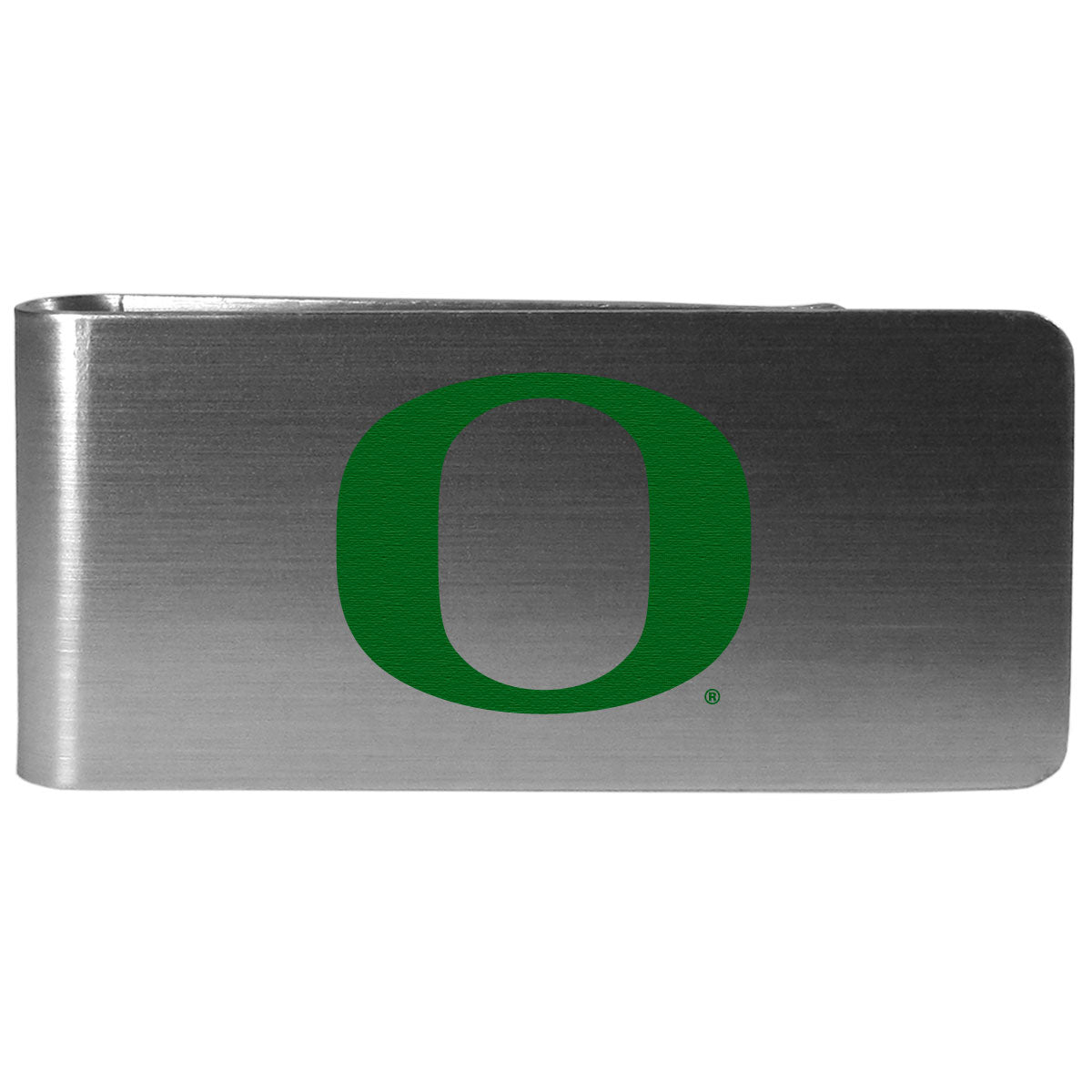 Oregon Ducks Steel Money Clip, Logo