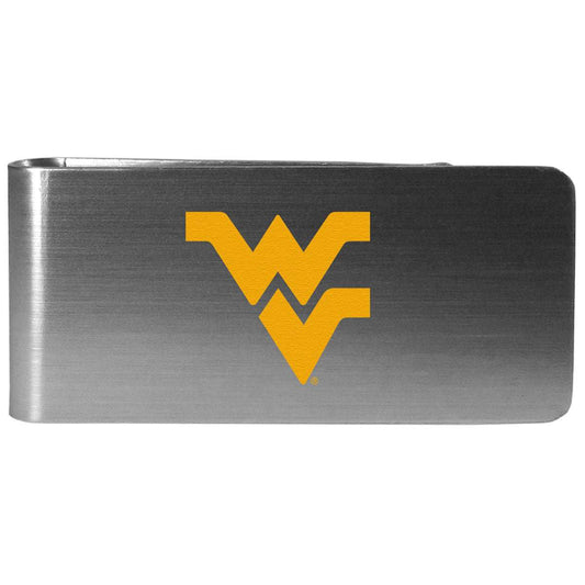 W. Virginia Mountaineers Steel Money Clip Logo - W. Virginia Mountaineers - Flyclothing LLC