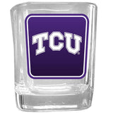 TCU Horned Frogs Square Glass Shot Glass - TCU Horned Frogs