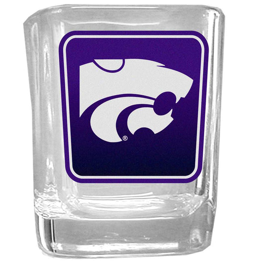 Kansas St. Wildcats Square Glass Shot Glass - Kansas St. Wildcats - Flyclothing LLC