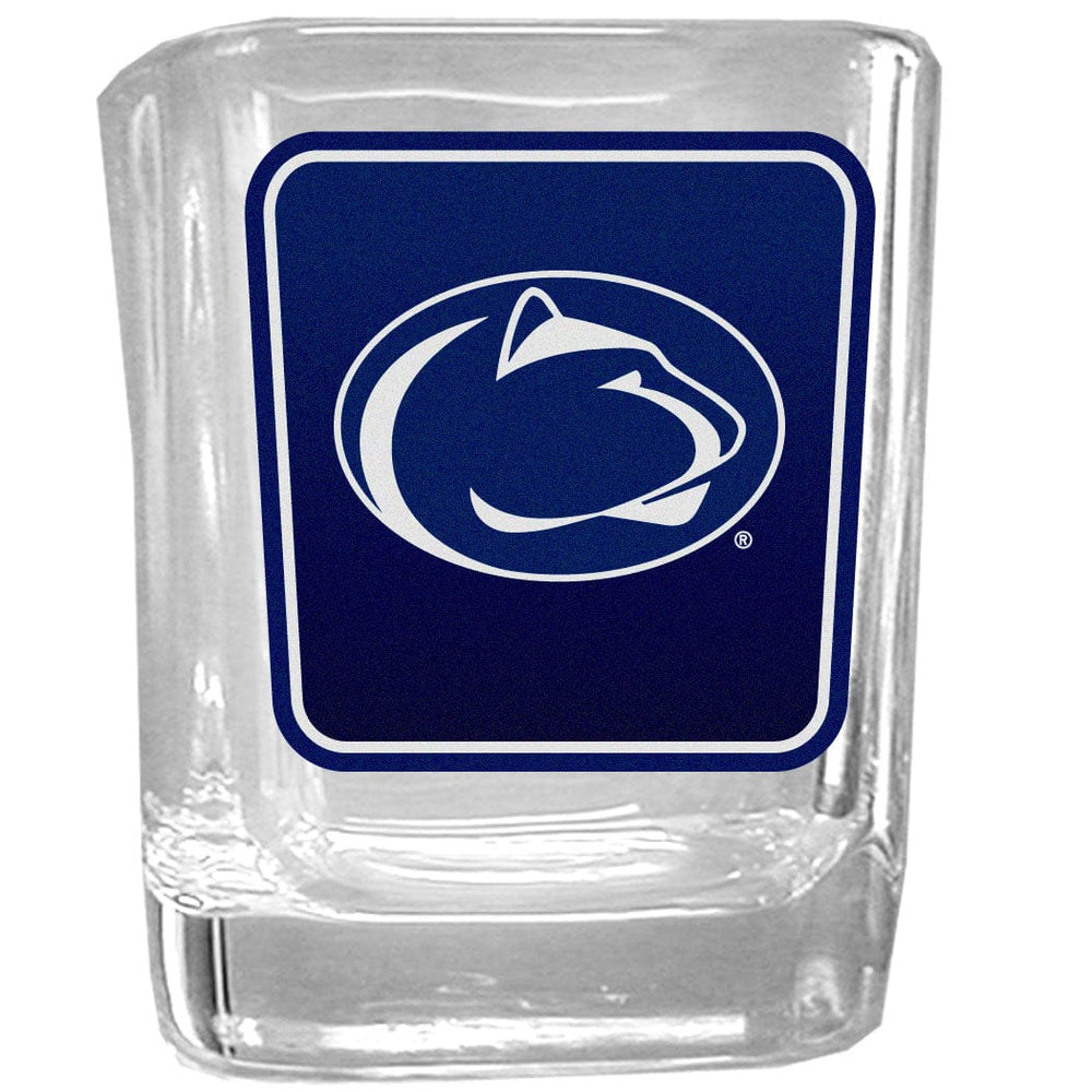 Penn St. Nittany Lions Square Glass Shot Glass - Penn St. Nittany Lions