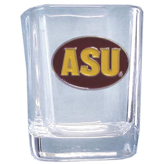 Arizona St. Sun Devils Square Shot Glass - Arizona St. Sun Devils - Flyclothing LLC