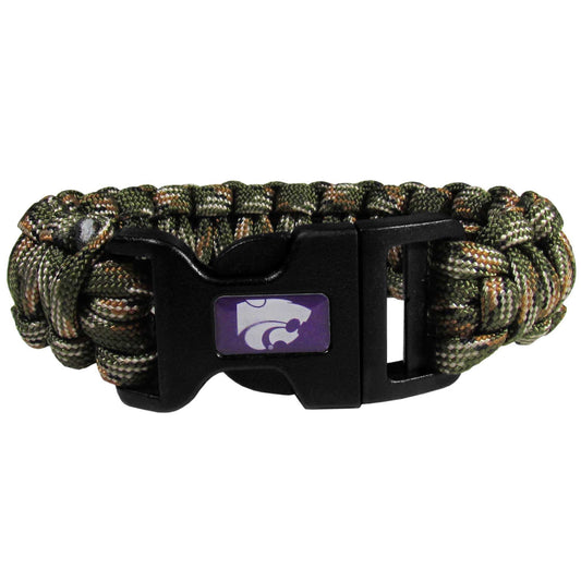 Kansas St. Wildcats Camo Survivor Bracelet - Kansas St. Wildcats - Flyclothing LLC