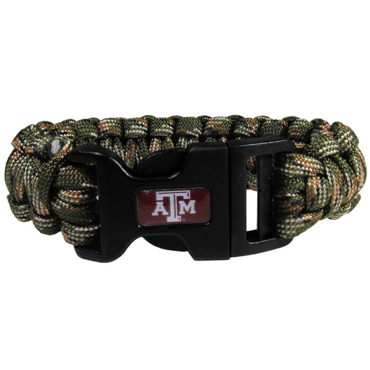 Texas A & M Aggies Camo Survivor Bracelet - Texas A & M Aggies - Flyclothing LLC
