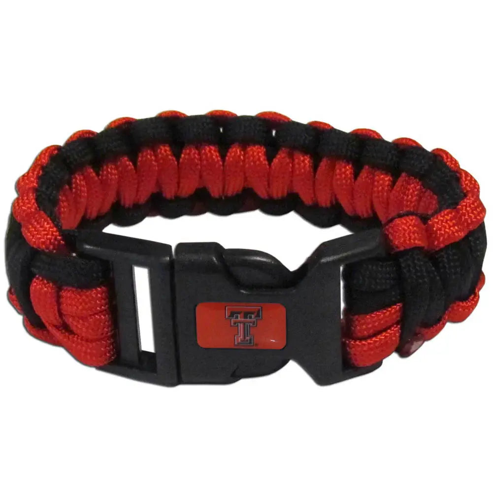 Texas Tech Raiders Survivor Bracelet - Texas Tech Raiders - Flyclothing LLC