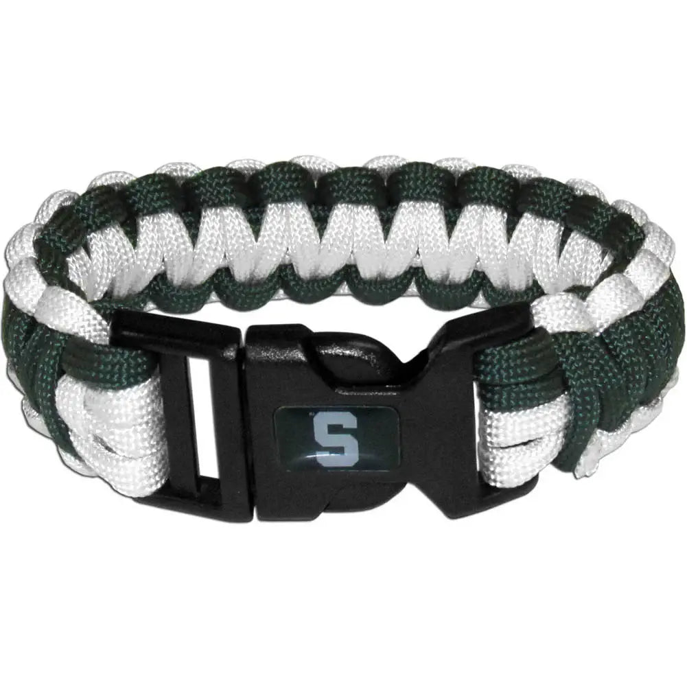 Michigan St. Spartans Survivor Bracelet - Michigan St. Spartans - Flyclothing LLC