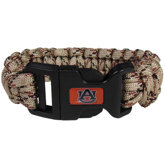 Auburn Tigers Camo Survivor Bracelet - Auburn Tigers - Flyclothing LLC
