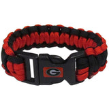 Georgia Bulldogs Survivor Bracelet - Georgia Bulldogs - Flyclothing LLC