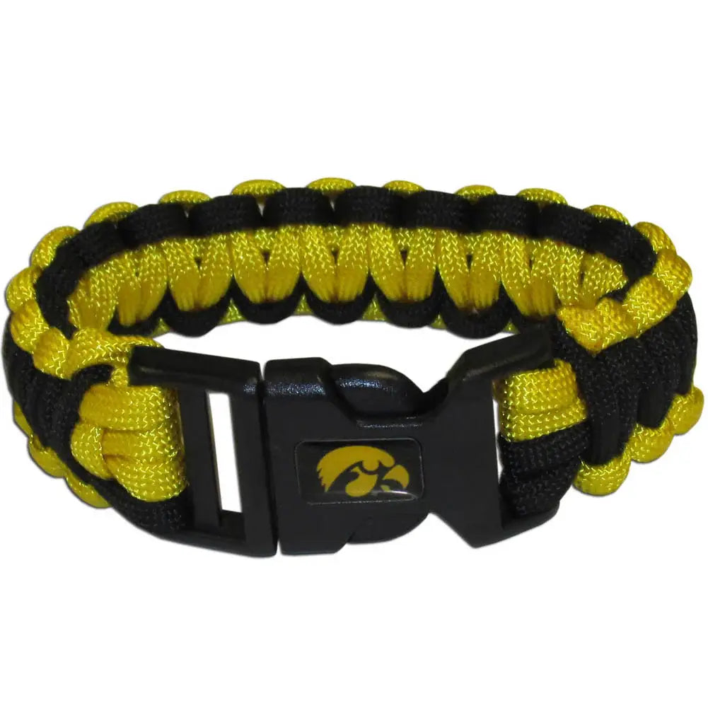 Iowa Hawkeyes Survivor Bracelet - Iowa Hawkeyes - Flyclothing LLC