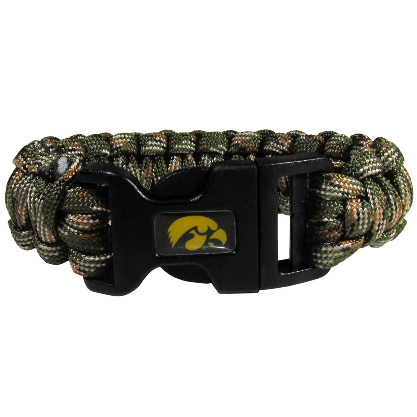 Iowa Hawkeyes Camo Survivor Bracelet - Iowa Hawkeyes - Flyclothing LLC