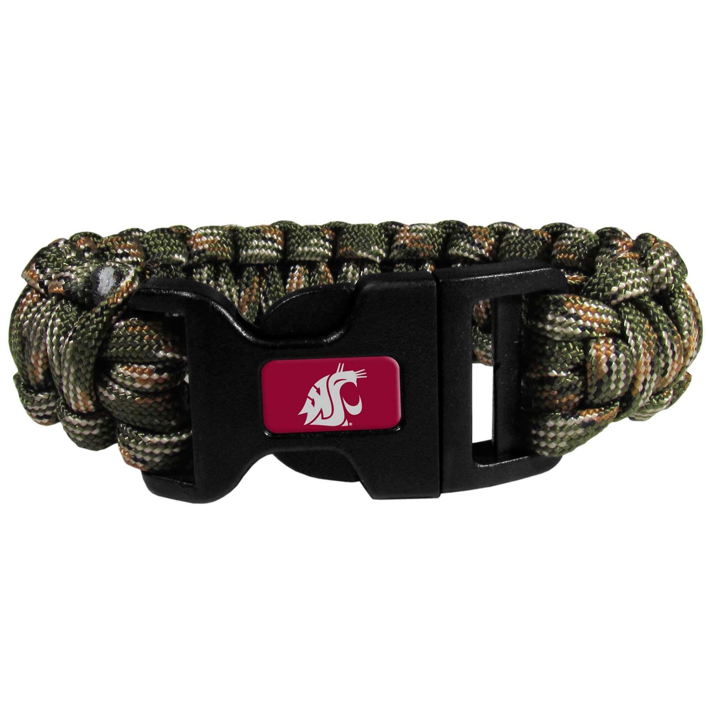 Washington St. Cougars Camo Survivor Bracelet - Washington St. Cougars - Flyclothing LLC
