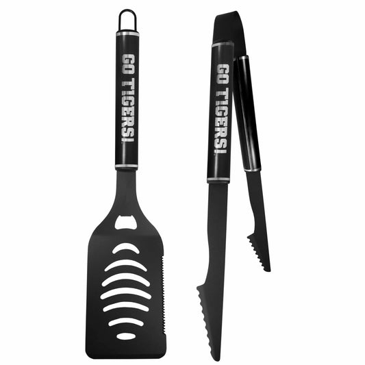 Clemson Tigers 2 pc Monochromatic Tailgate BBQ Set - Siskiyou Buckle