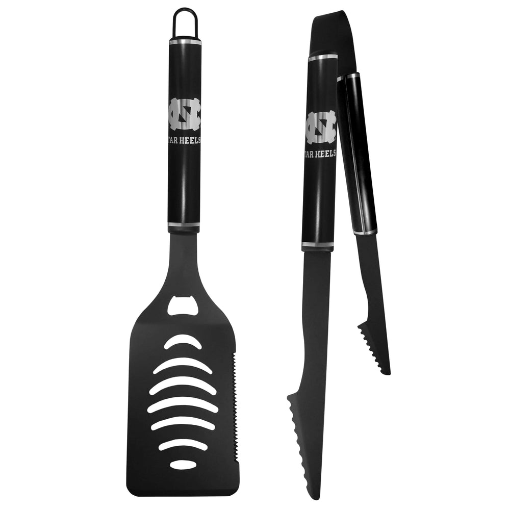 N. Carolina Tar Heels 2 pc Monochromatic Tailgate BBQ Set - Siskiyou Buckle