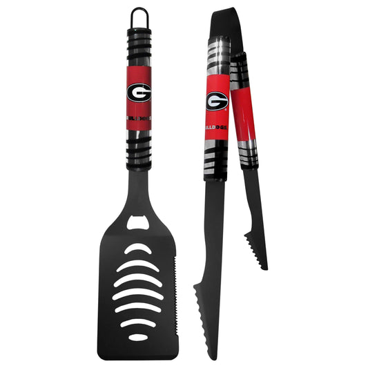Georgia Bulldogs 2 pc Black Tailgate BBQ Set - Siskiyou Buckle - Flyclothing LLC