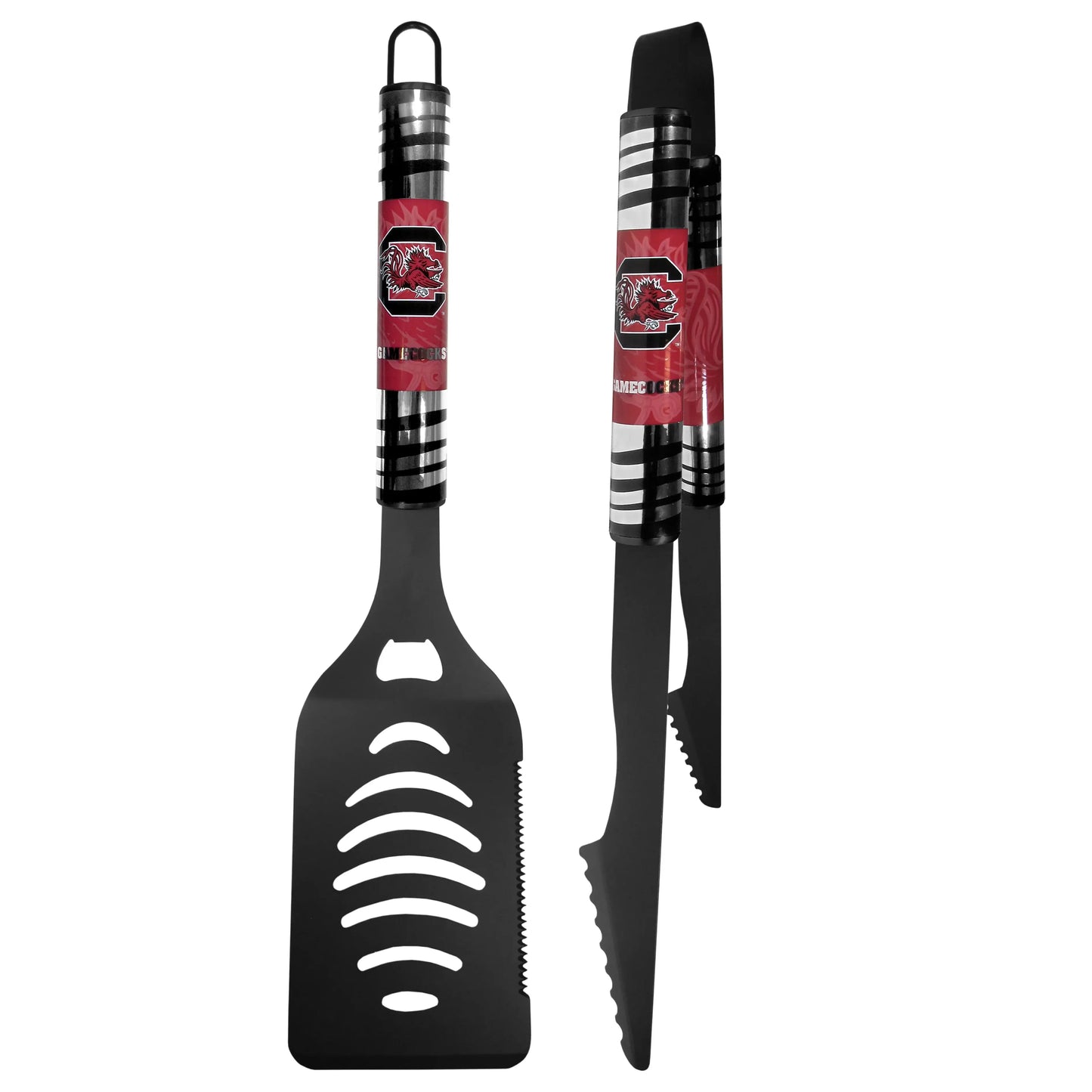 S. Carolina Gamecocks 2 pc Black Tailgate BBQ Set - Siskiyou Buckle - Flyclothing LLC