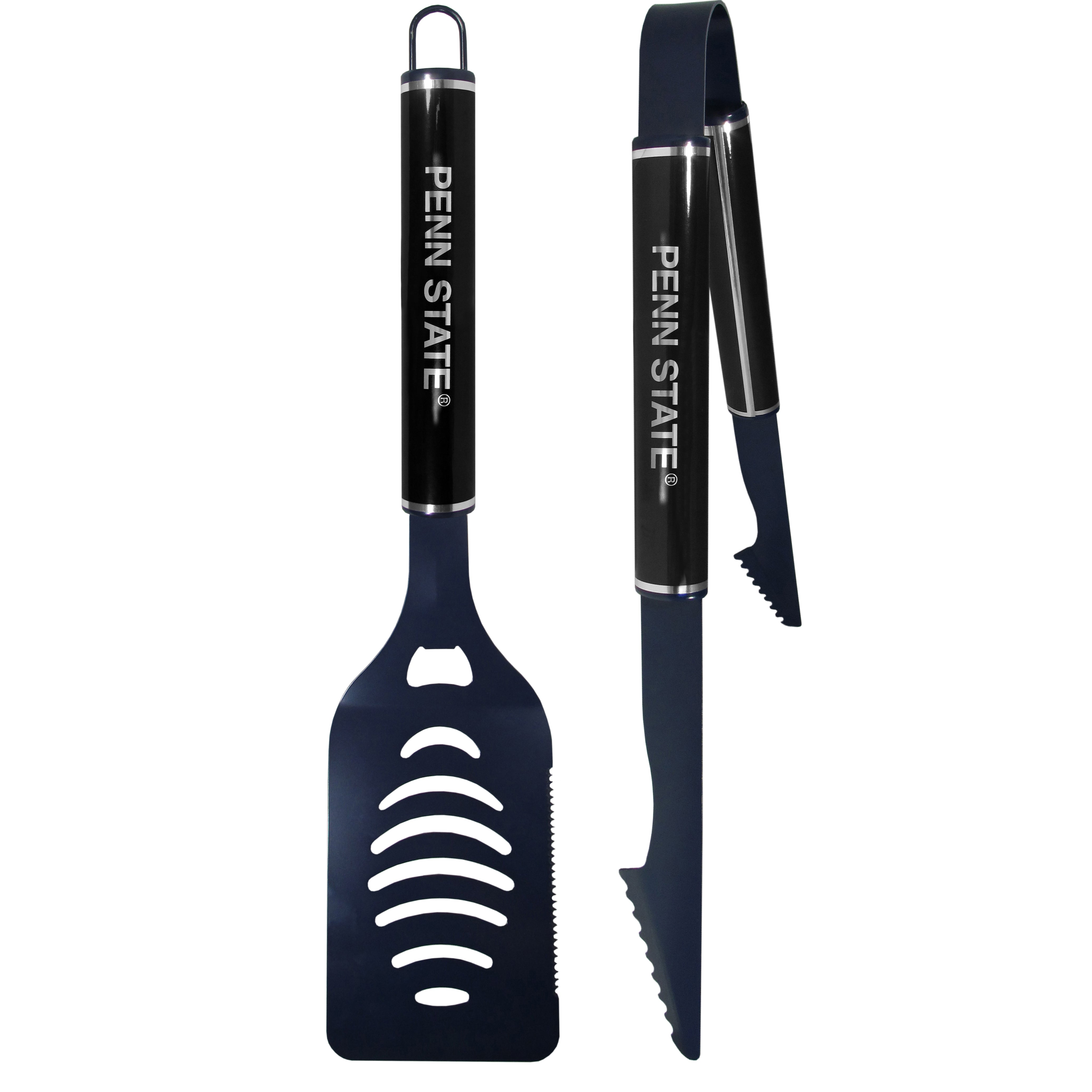 Penn St. Nittany Lions 2 pc Color and Black Tailgate BBQ Set