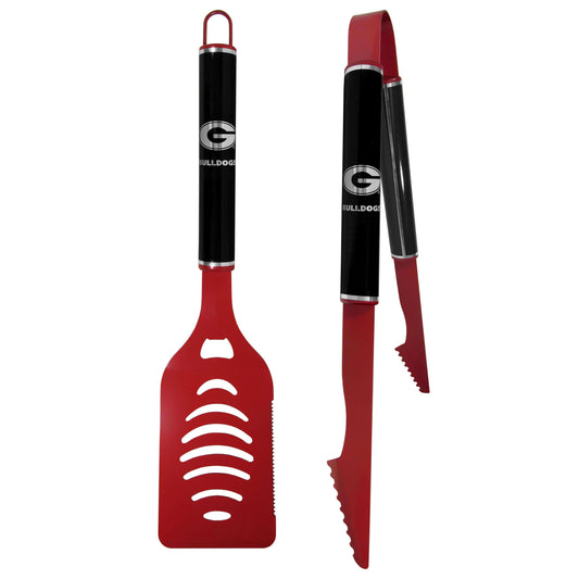 Georgia Bulldogs 2 pc Color and Black Tailgate BBQ Set - Siskiyou Buckle - Flyclothing LLC