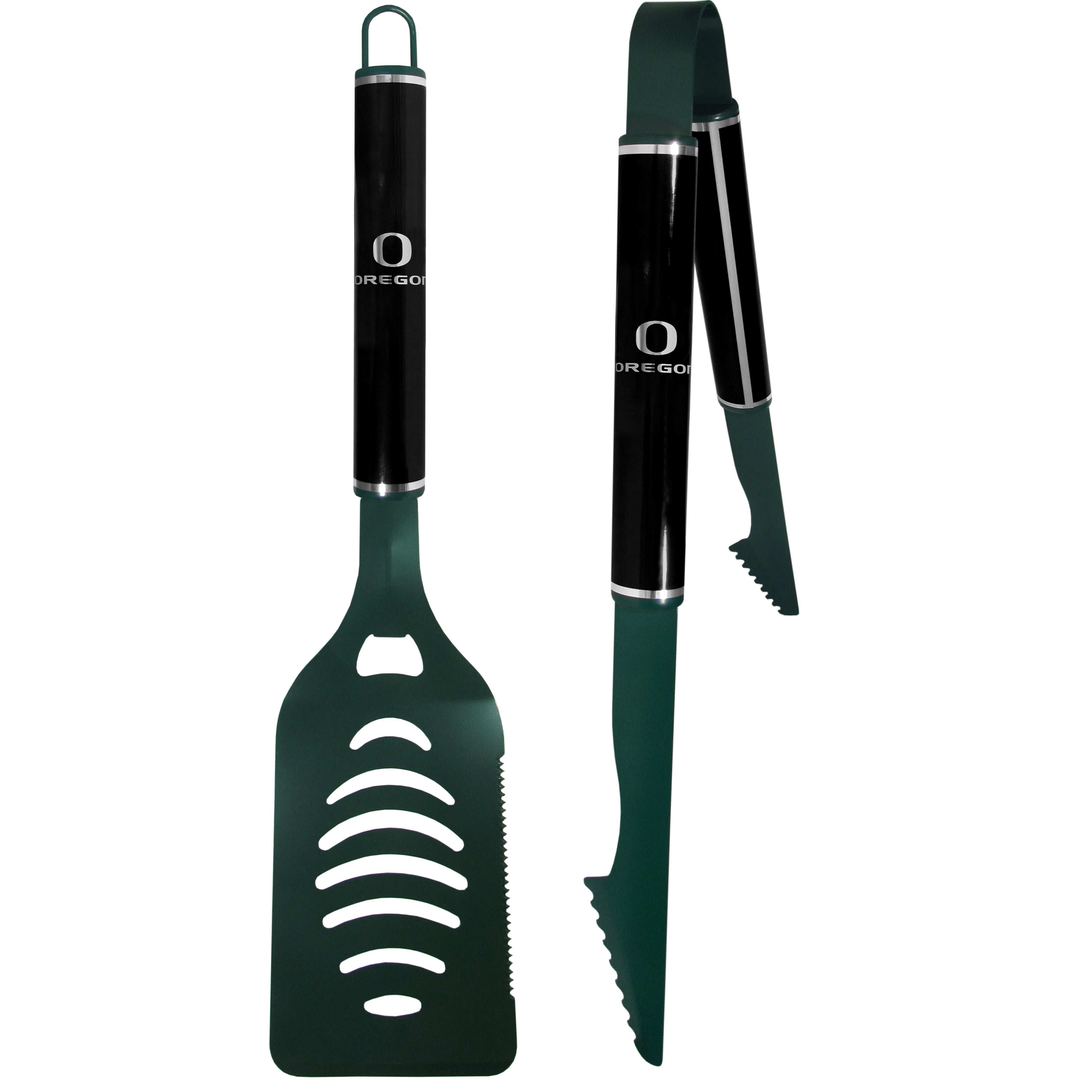 Oregon Ducks 2 pc Color and Black Tailgate BBQ Set - Oregon Ducks - Flyclothing LLC