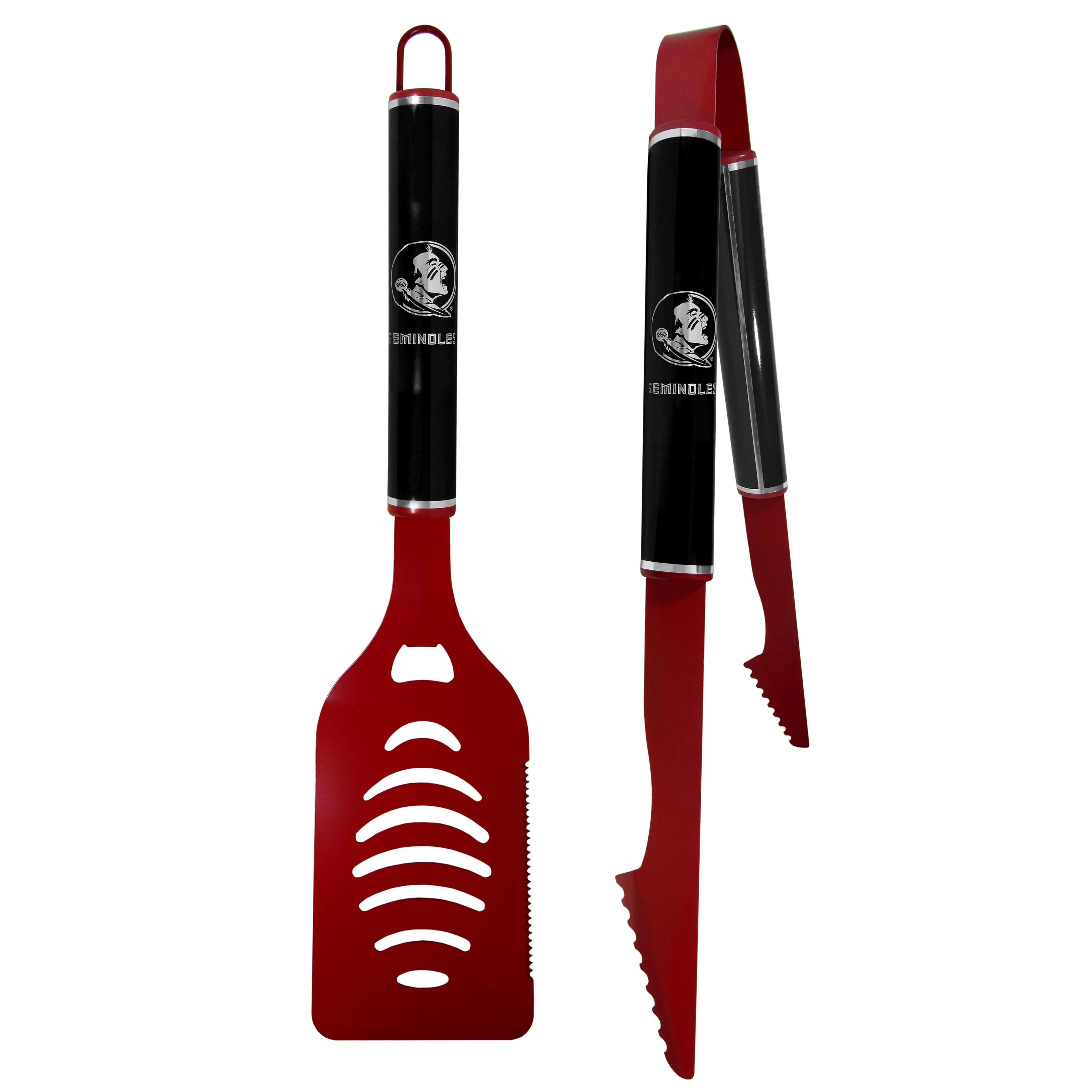 Florida St. Seminoles 2 pc Color and Black Tailgate BBQ Set