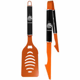 Boise St. Broncos 2 pc Color and Black Tailgate BBQ Set - Siskiyou Buckle