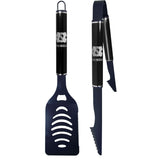 N. Carolina Tar Heels 2 pc Color and Black Tailgate BBQ Set - Siskiyou Buckle