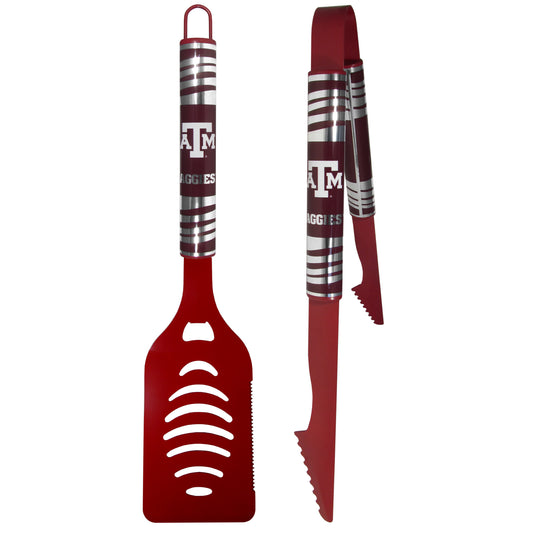Texas A & M Aggies 2 pc Color Tailgate BBQ Set