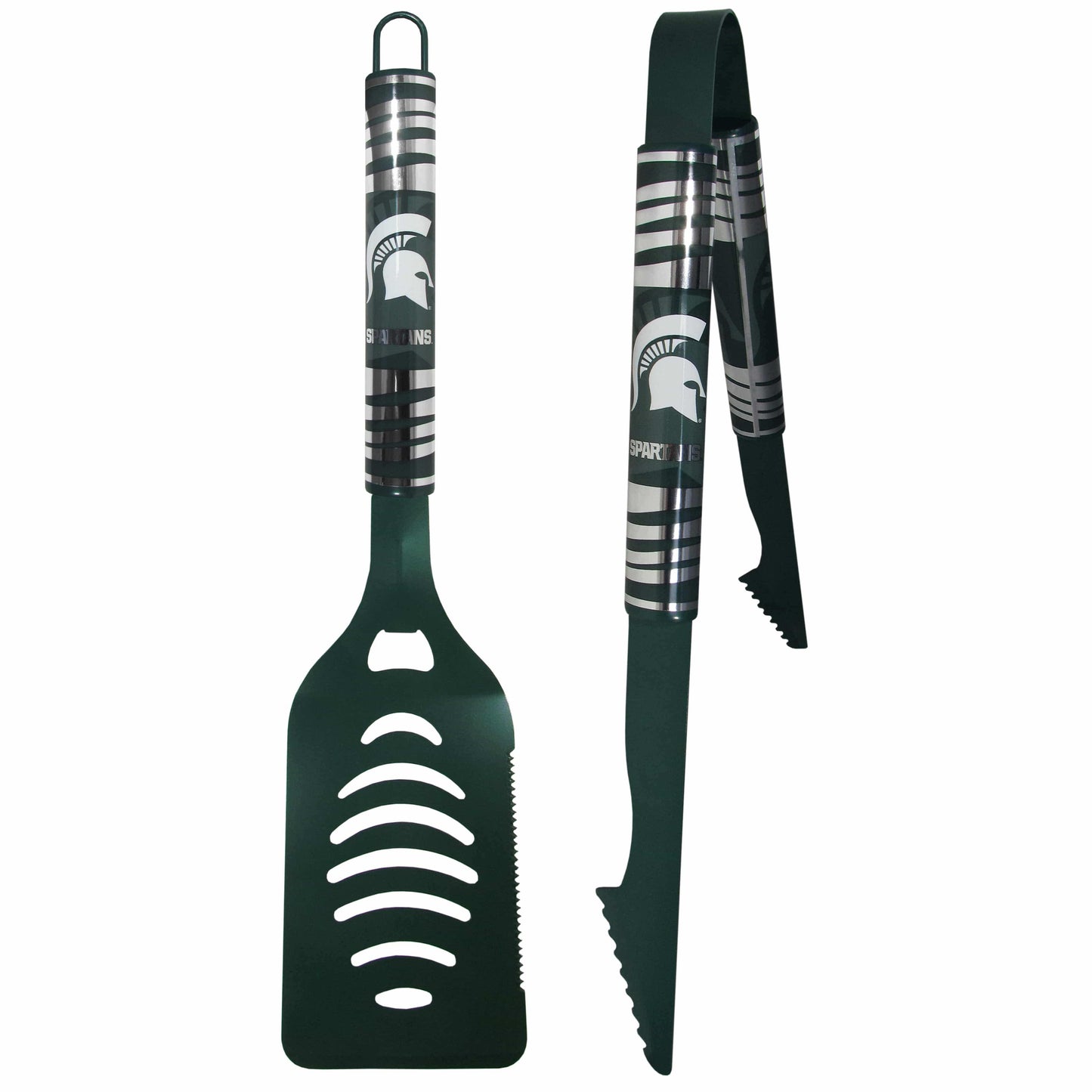 Michigan St. Spartans 2 pc Color Tailgate BBQ Set - Siskiyou Buckle - Flyclothing LLC