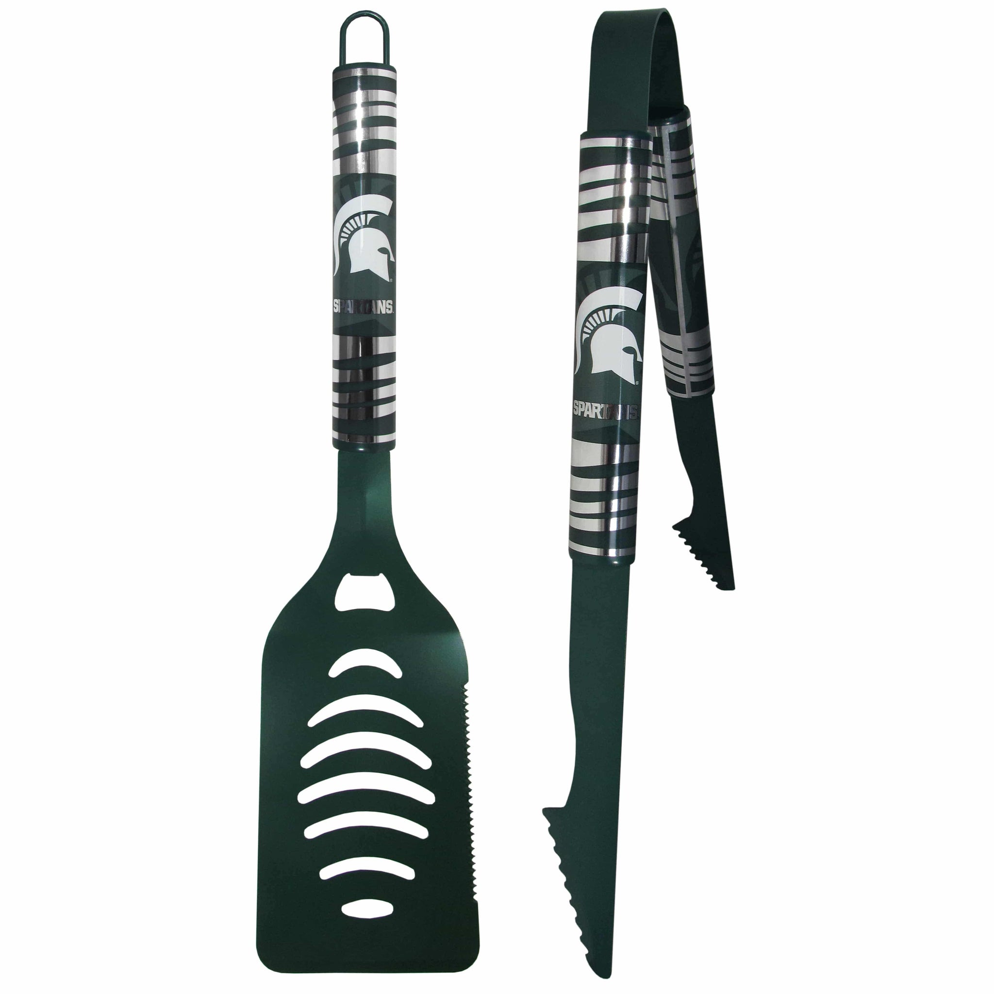 Michigan St. Spartans 2 pc Color Tailgate BBQ Set - Siskiyou Buckle - Flyclothing LLC